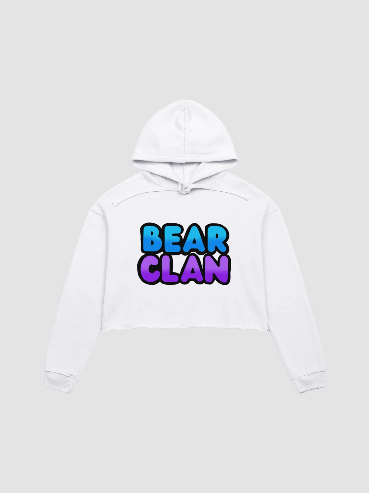 Bear Clan Cropped Hoodie | BriittyBear