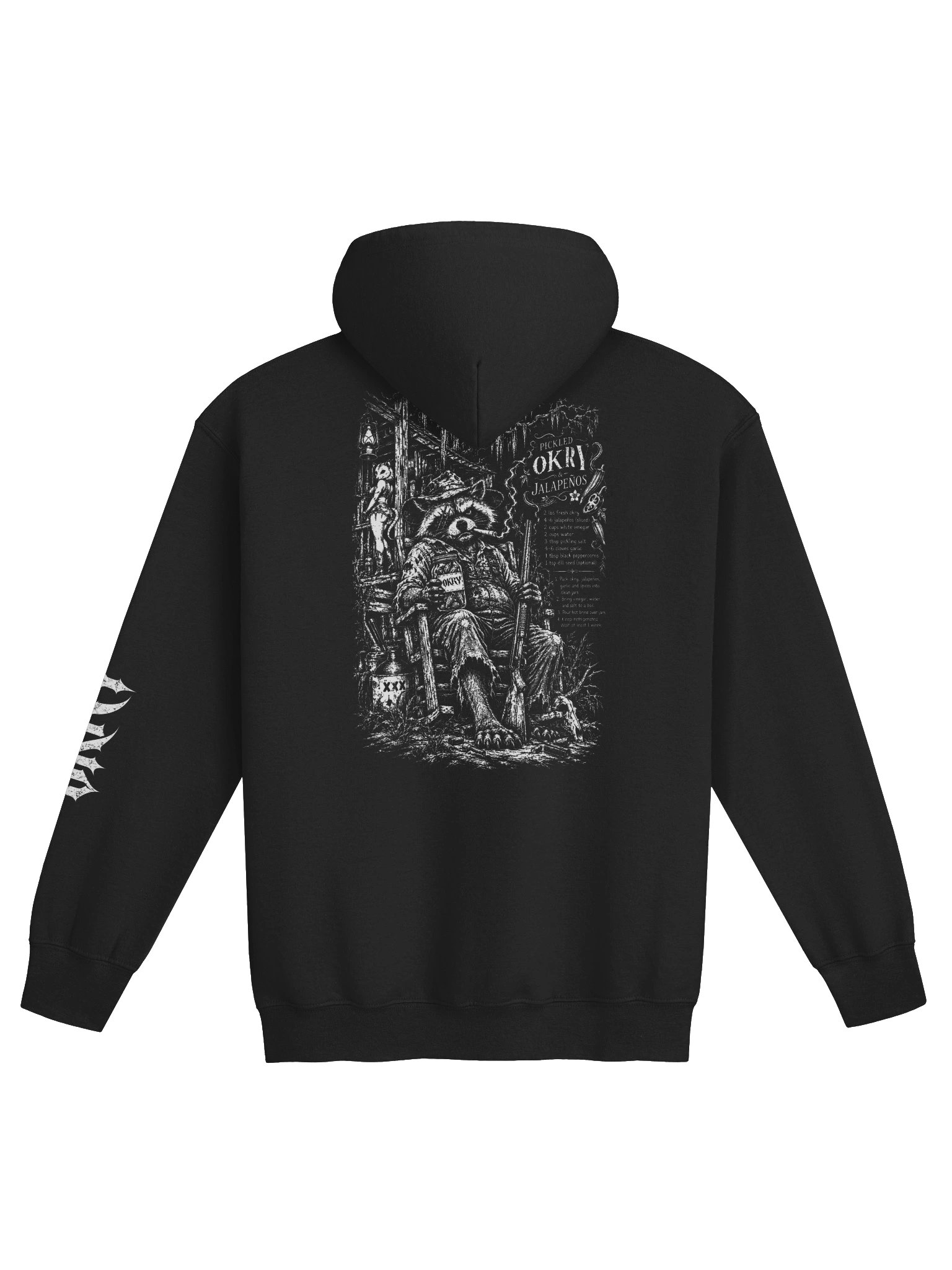 Pickled OKRY | PawPaw Raccoon Zip Up Hoodie product image (1)