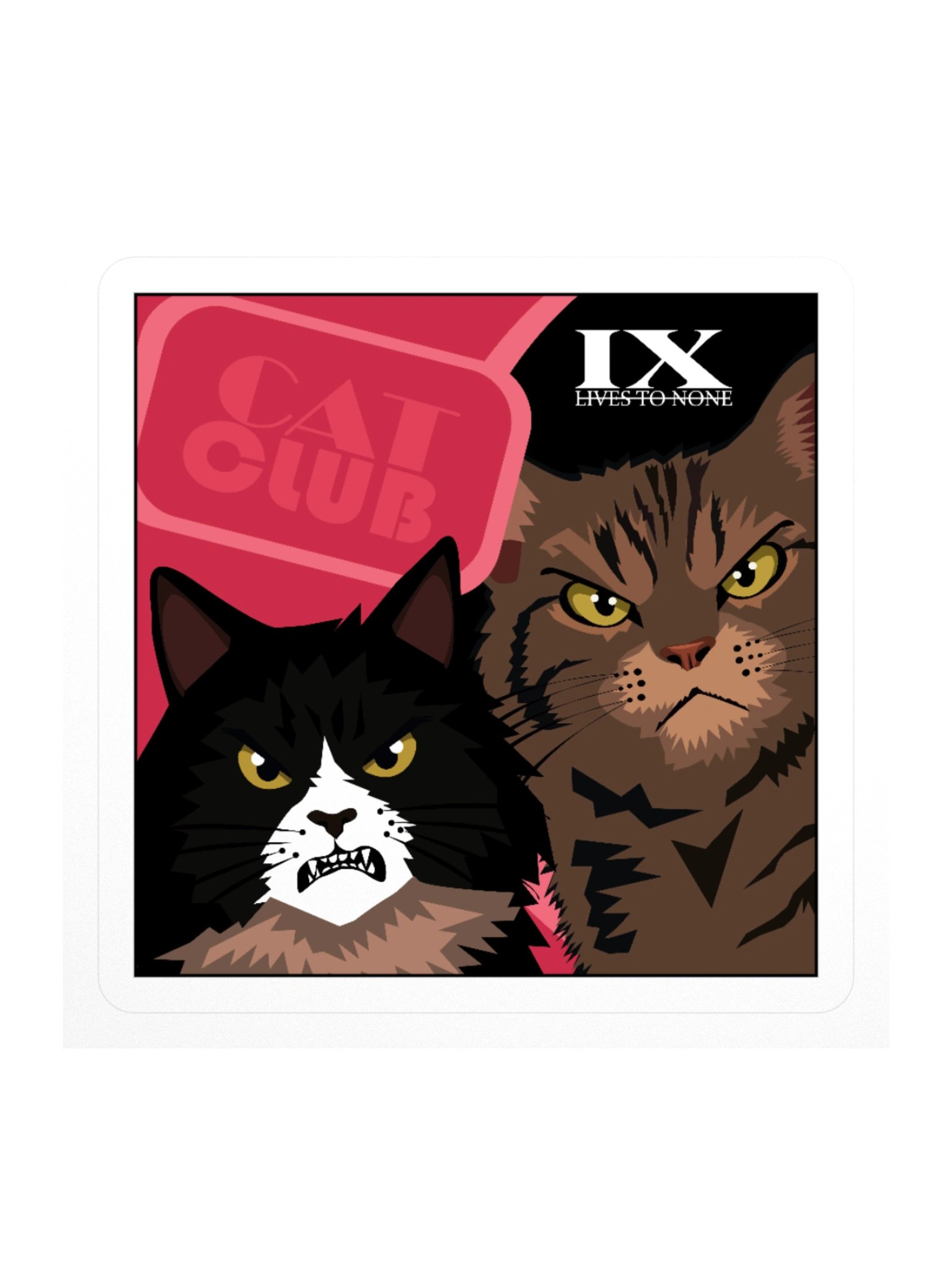 Cat Club Stickers product image (1)