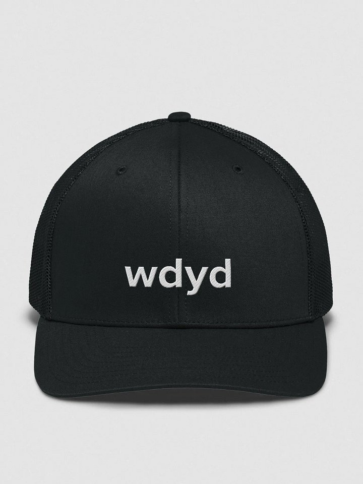 wdyd trucker hat product image (2)