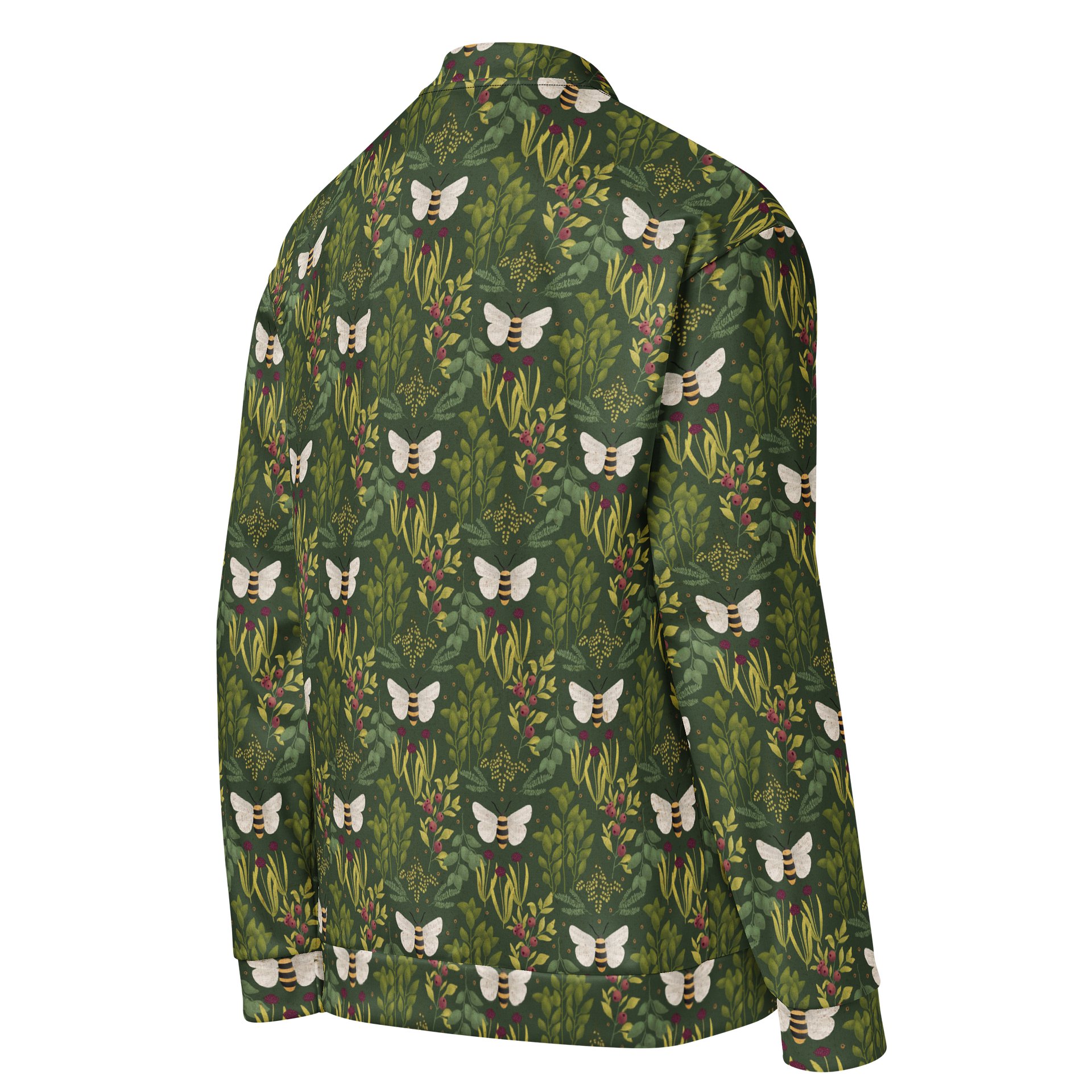 Bees and Foliage Bomber Jacket product image (4)