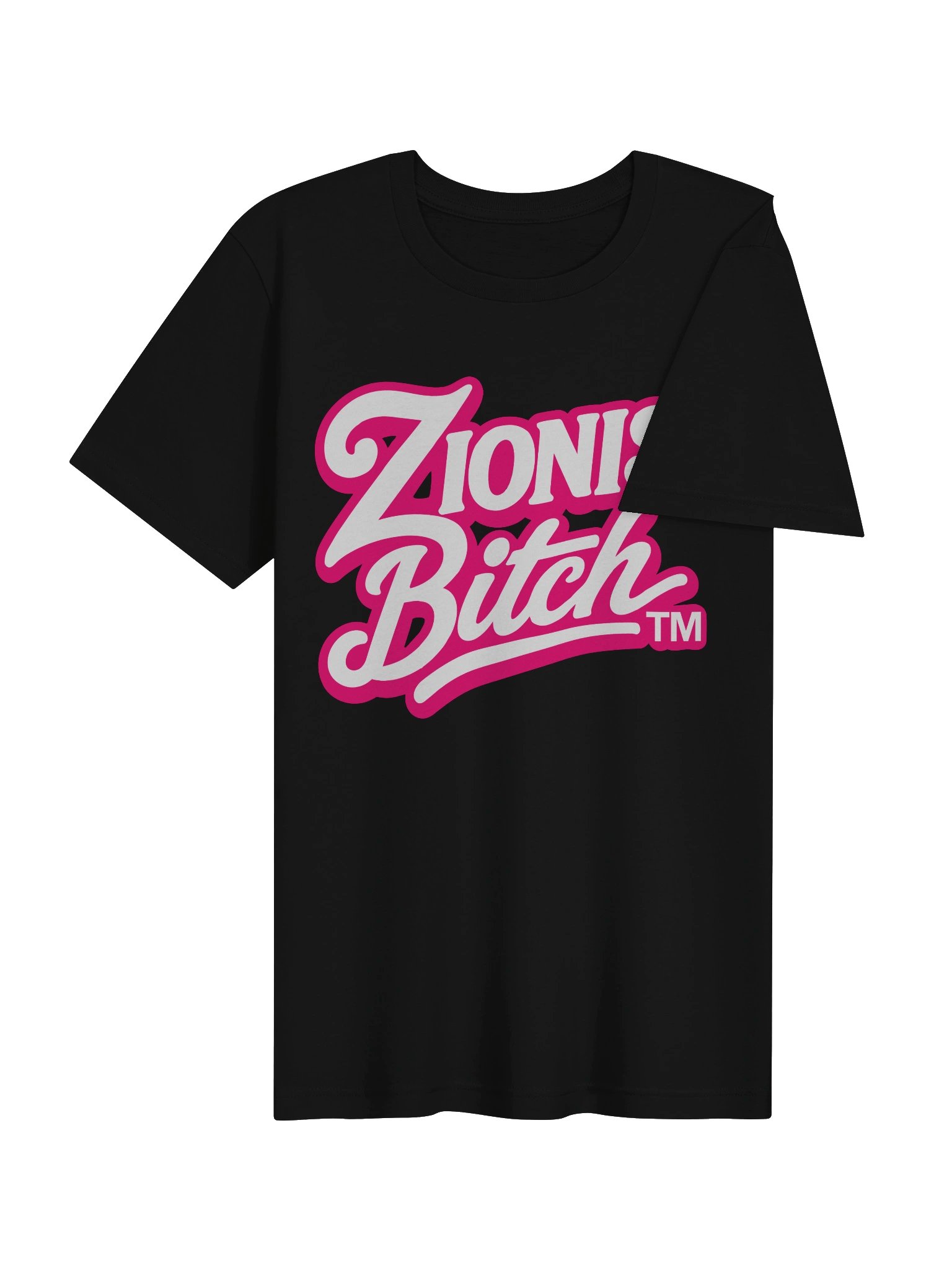 Zionist Bitch Script Tee (Black) product image (4)