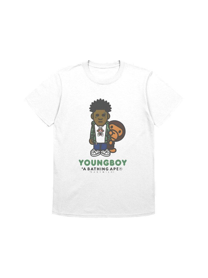 NBA YoungBoy x BAPE Milo Icon T-shirt product image (1)