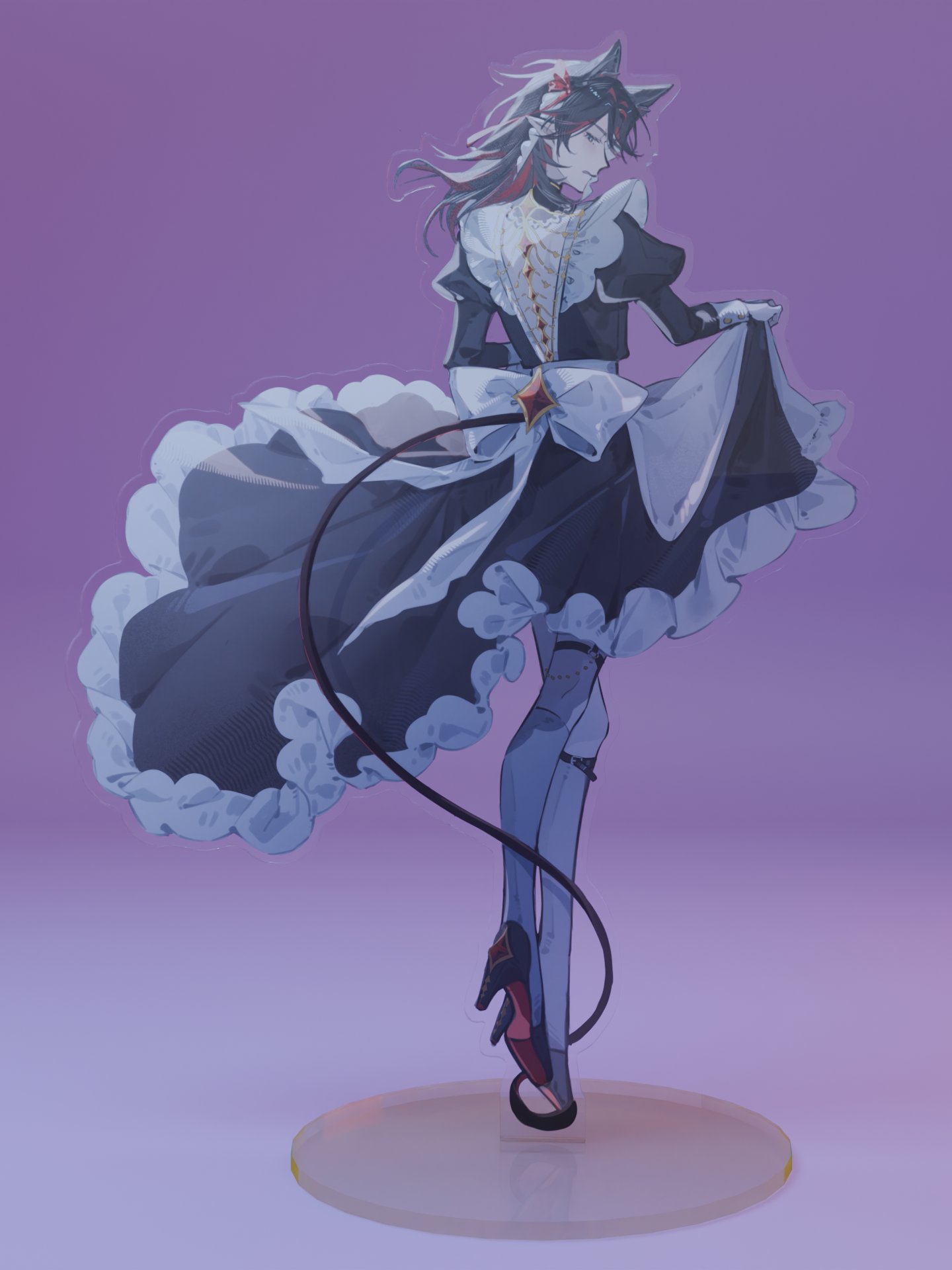 Cat Maid Libo: 7.5" Acrylic Standee product image (3)