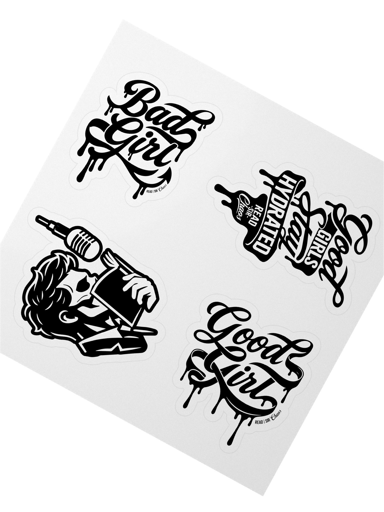 Black & White Sticker Sheet product image (2)
