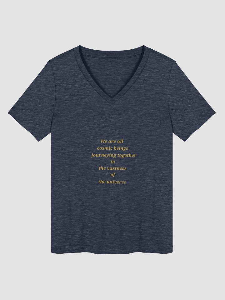 Cosmic Journey Relaxed V-Neck Tee product image (1)