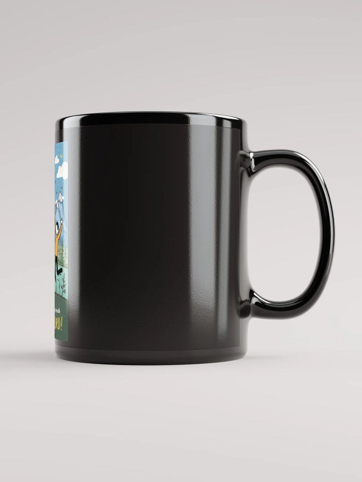 Black Praise the Lord Glossy Mug product image (1)