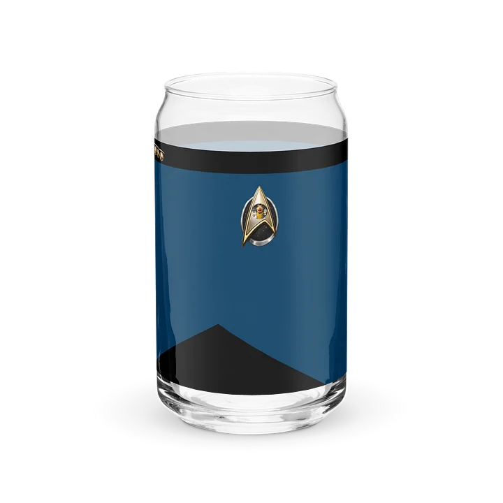 Officer Inspired Can Glass - Blue Division product image (1)