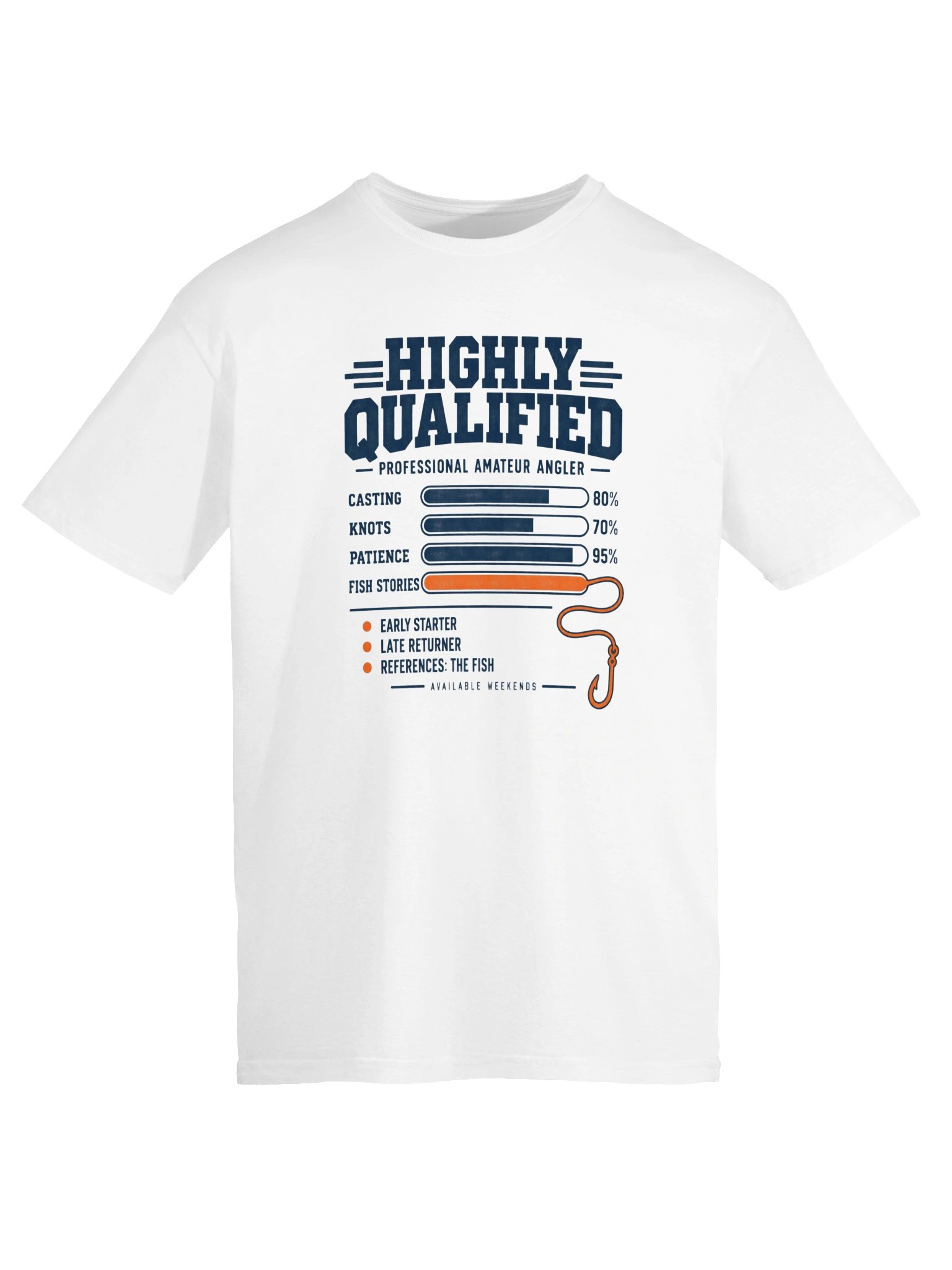Highly Qualified Angler T-Shirt product image (55)