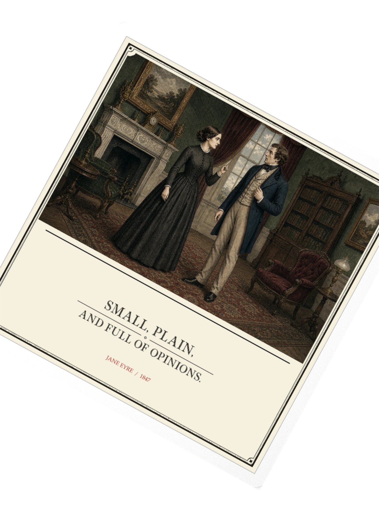 Full Of Opinions -- Jane Eyre Sticker product image (2)