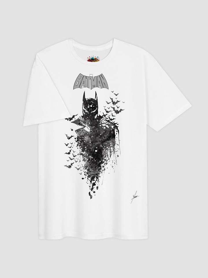 Batman Dark Knight Collector Shirt | Ink Splash Bat Swarm | Gotham Noir Era product image (2)