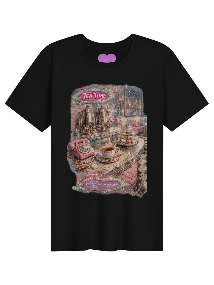 1950's Diner Tea Time T-Shirt product image (1)