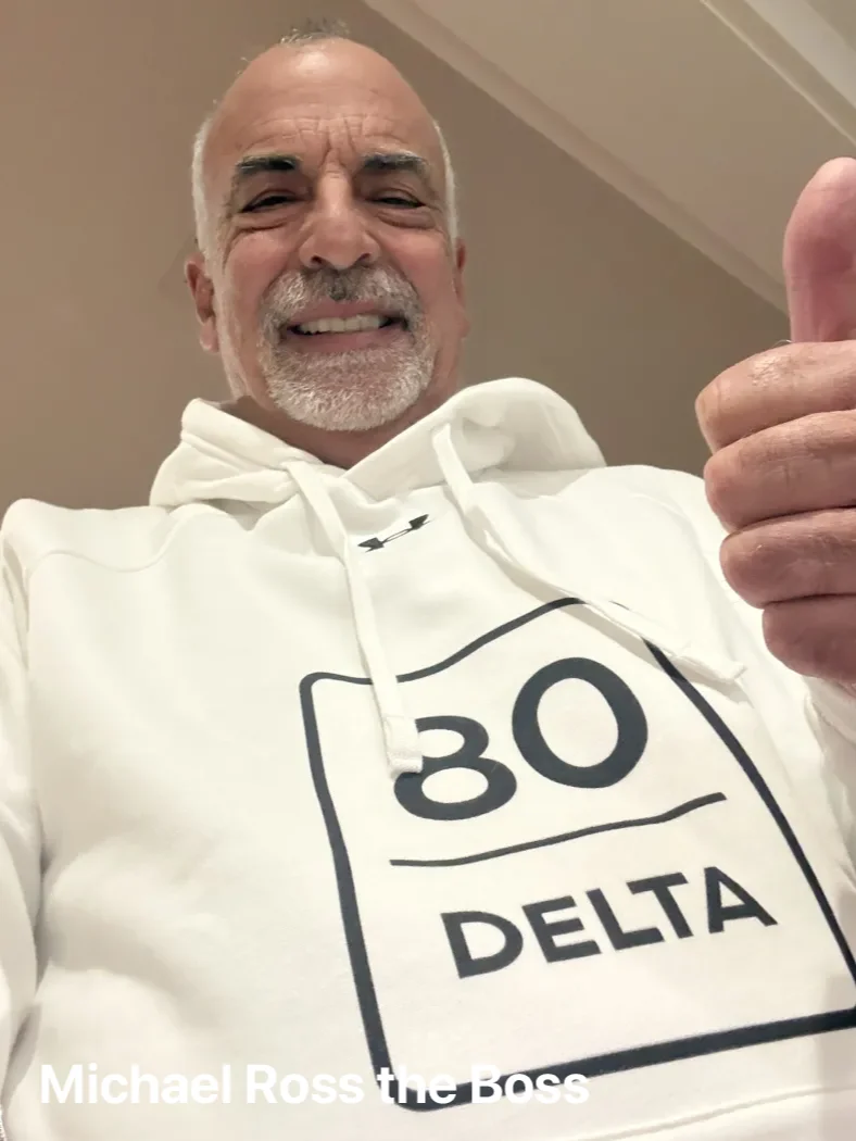 80 Delta - Hoodie - BIG AND TALL SIZE product image (41)