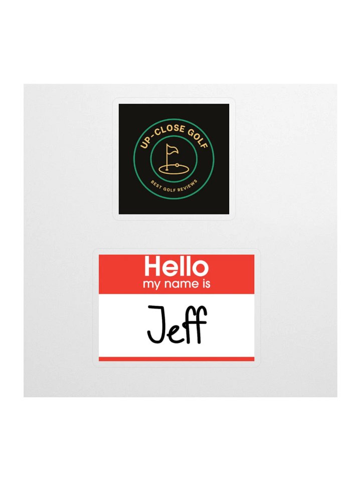 My Name is Jeff - Sticker Pack! product image (2)