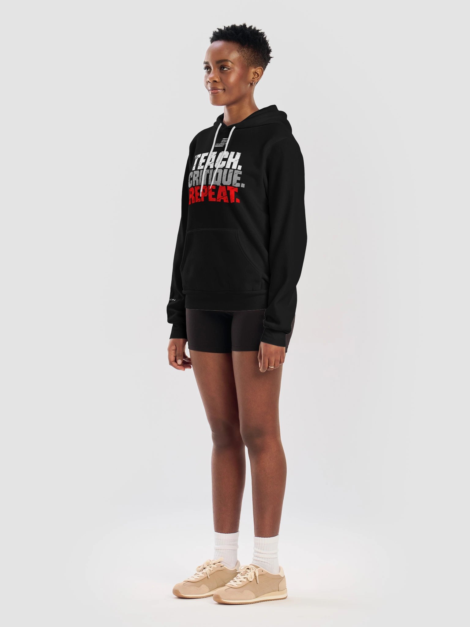 Teach. Critique. Repeat. | Performance Hoodie product image (11)