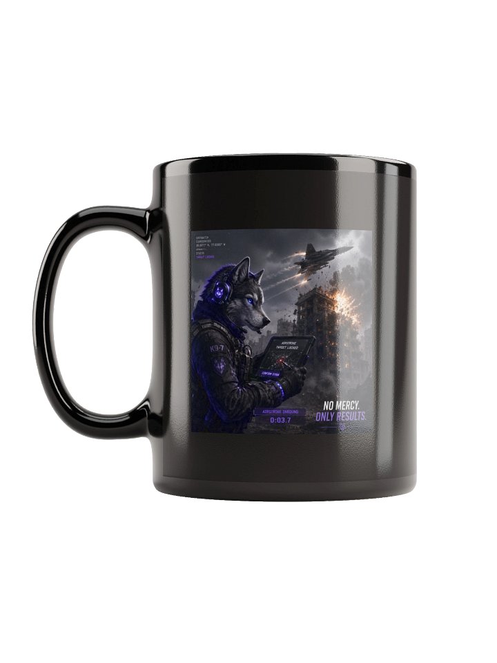 Victory Through Force Black Mug product image (2)