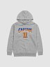 Captain 11 New York Skyline Premium Carbon Grey Cotton Hoodie