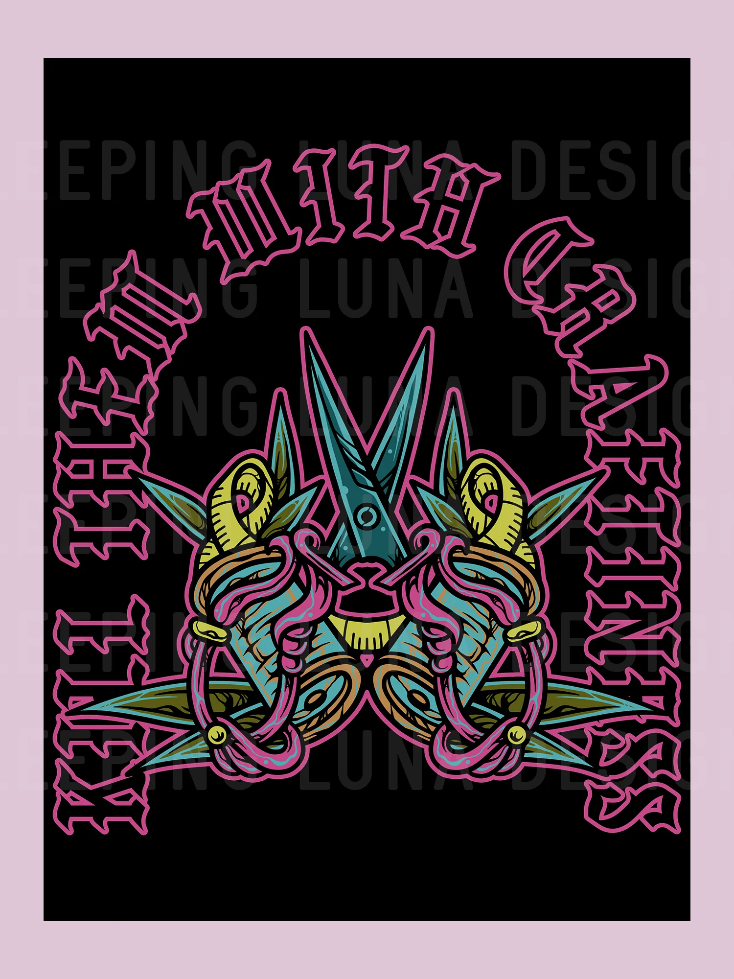 Kill Them With Craftiness 20 Ounce Travel Mug product image (3)