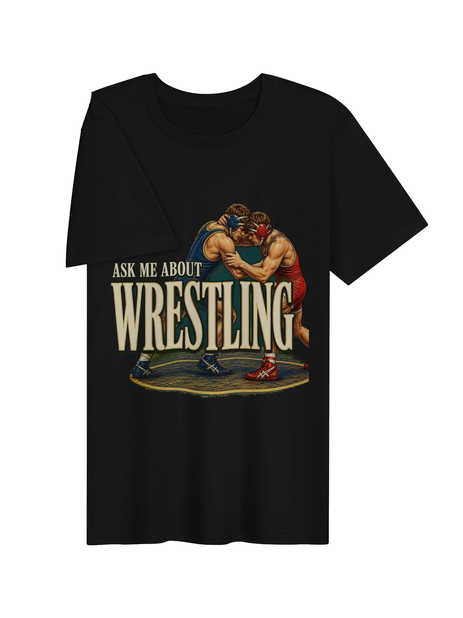 Ask Me About Wrestling Tee product image (13)