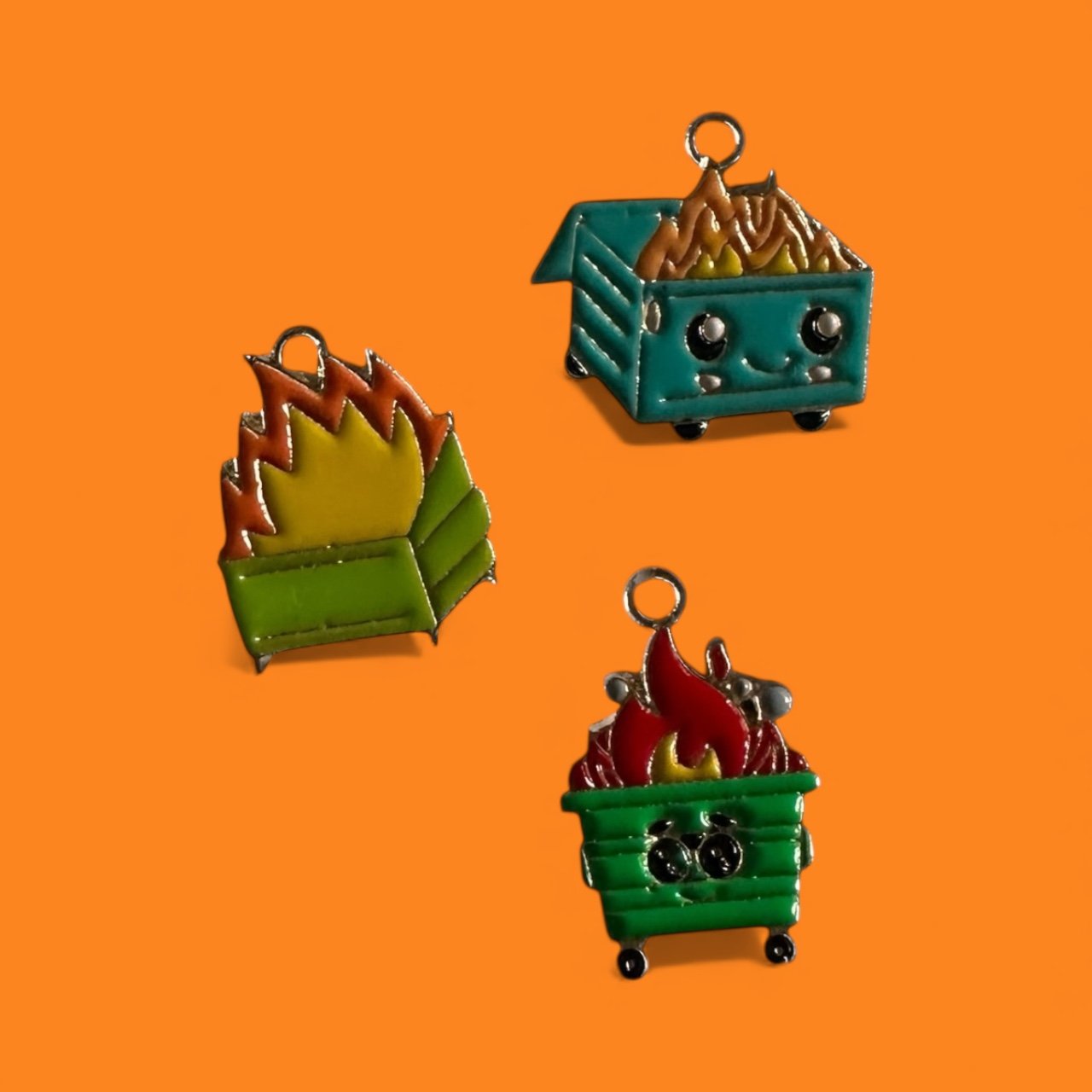 Dumpster Fire Whinny Winners Braid and Bridle Charms for Horses | Little Shop of Ponies product image (1)