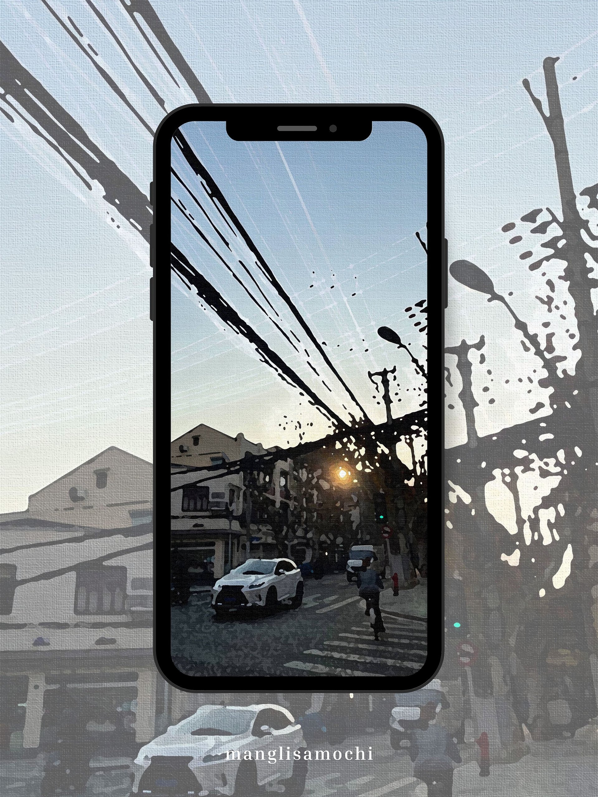 Golden Hour / Digital Wallpaper / Yolk 01 product image (1)