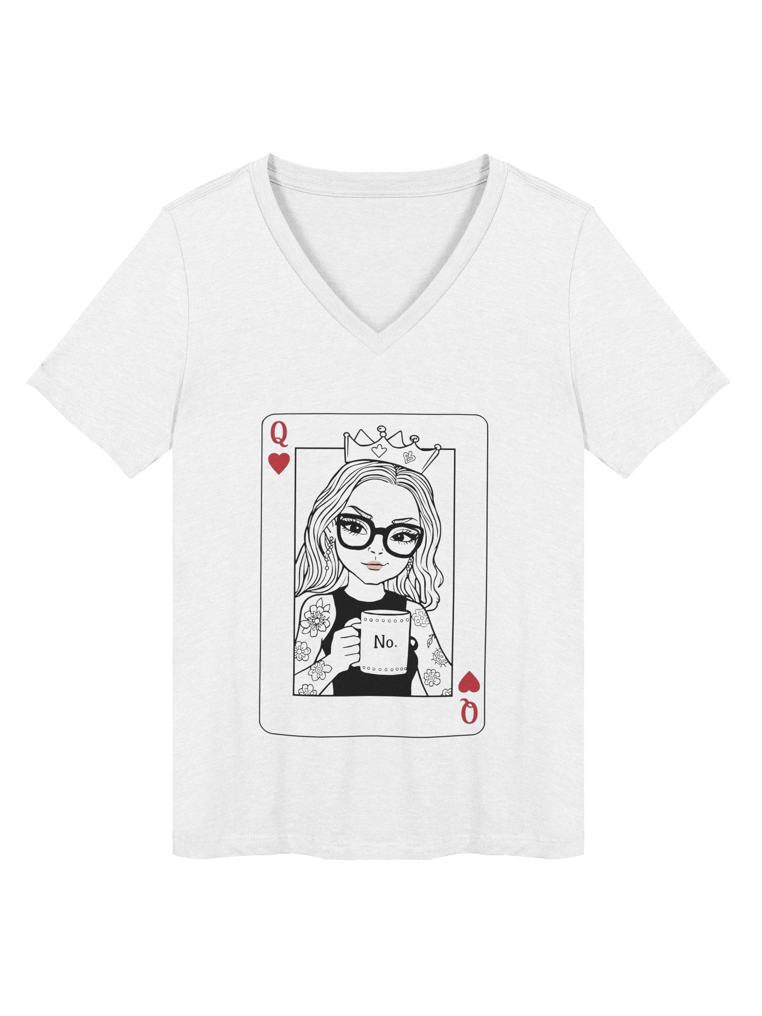 The Queen V-neck product image (1)