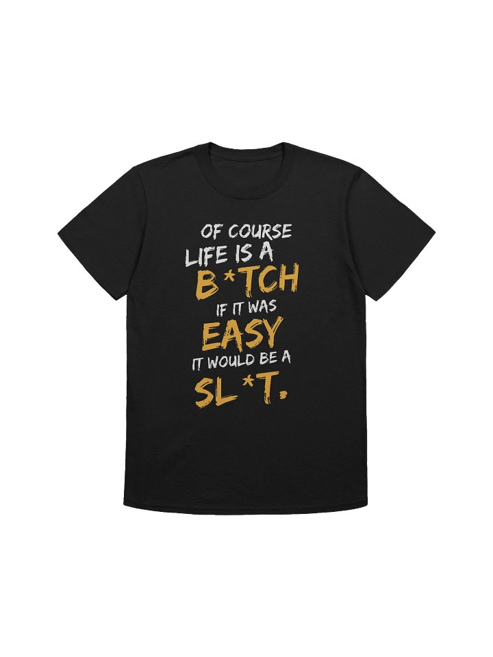 Bold Text Unisex Statement T-Shirt product image (1)