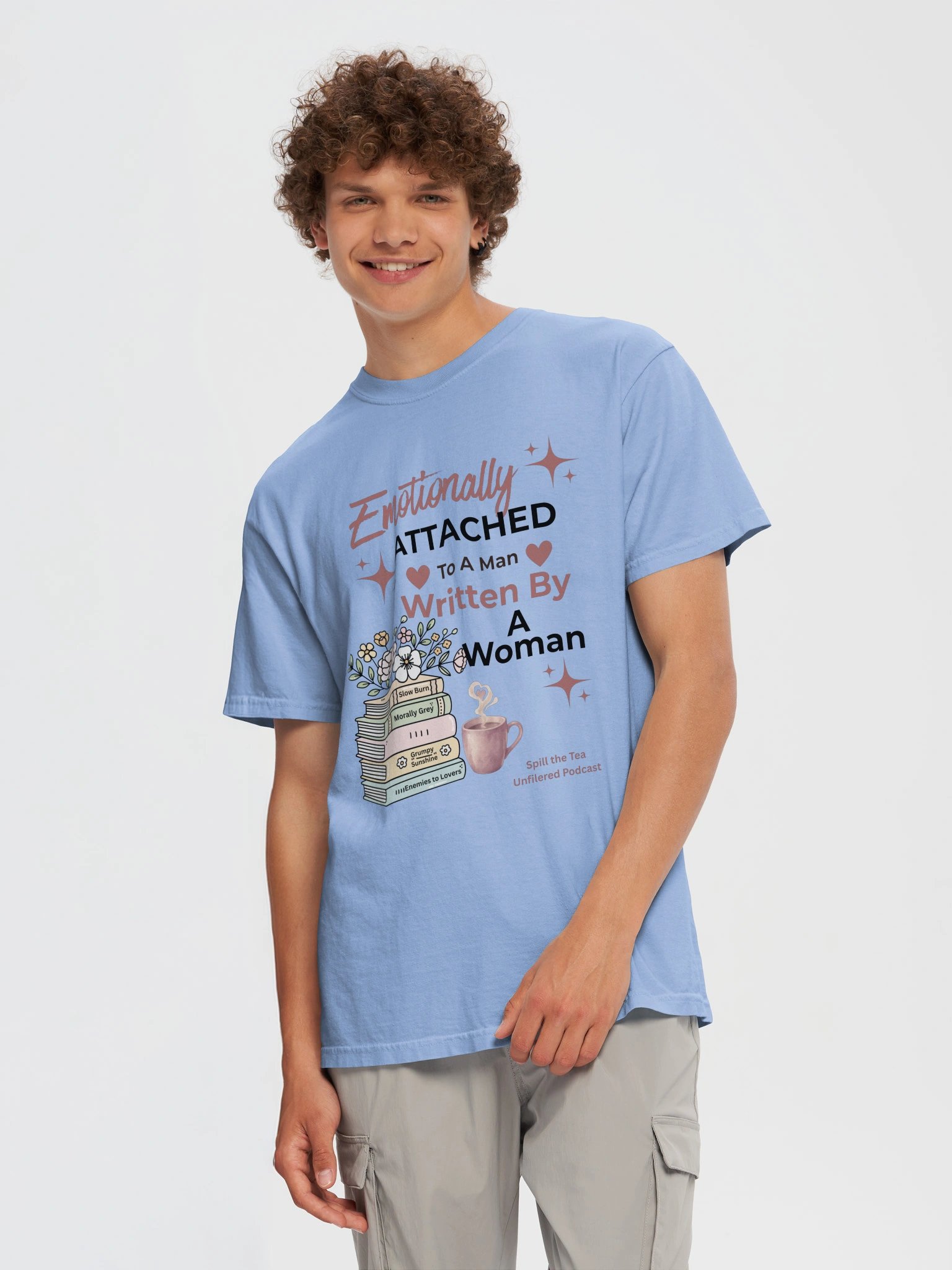 Emotionally Attached Bookish Tee product image (30)