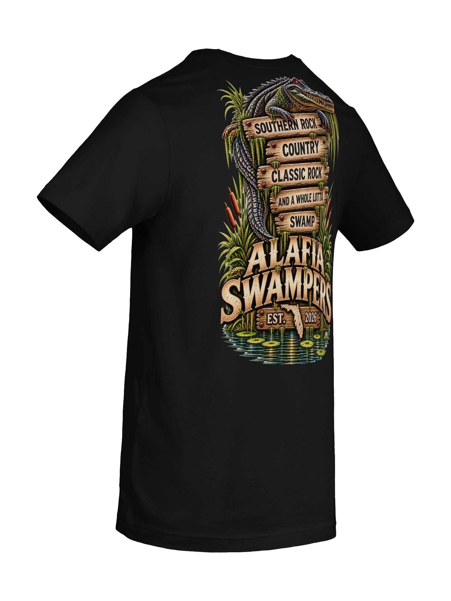 Alafia Swampers Est. 2026 – Whole Lotta Swamp T-Shirt product image (10)