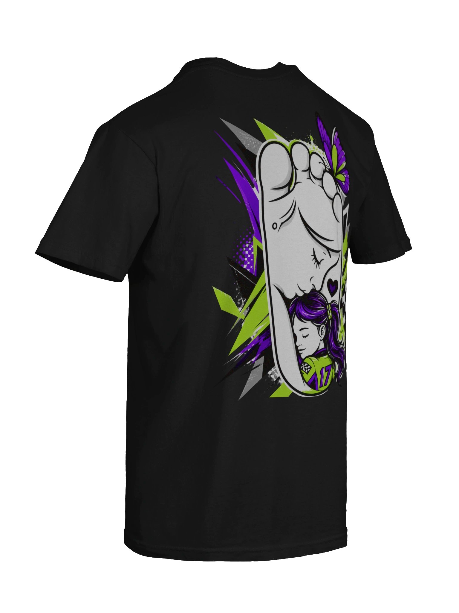 Spark Derby Neon Collision Tee product image (8)