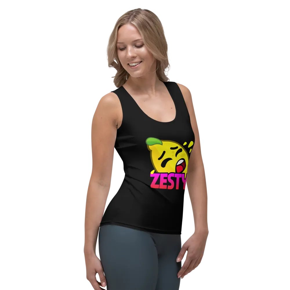ZESTY WOMEN'S FITTED TANK TOP product image (4)