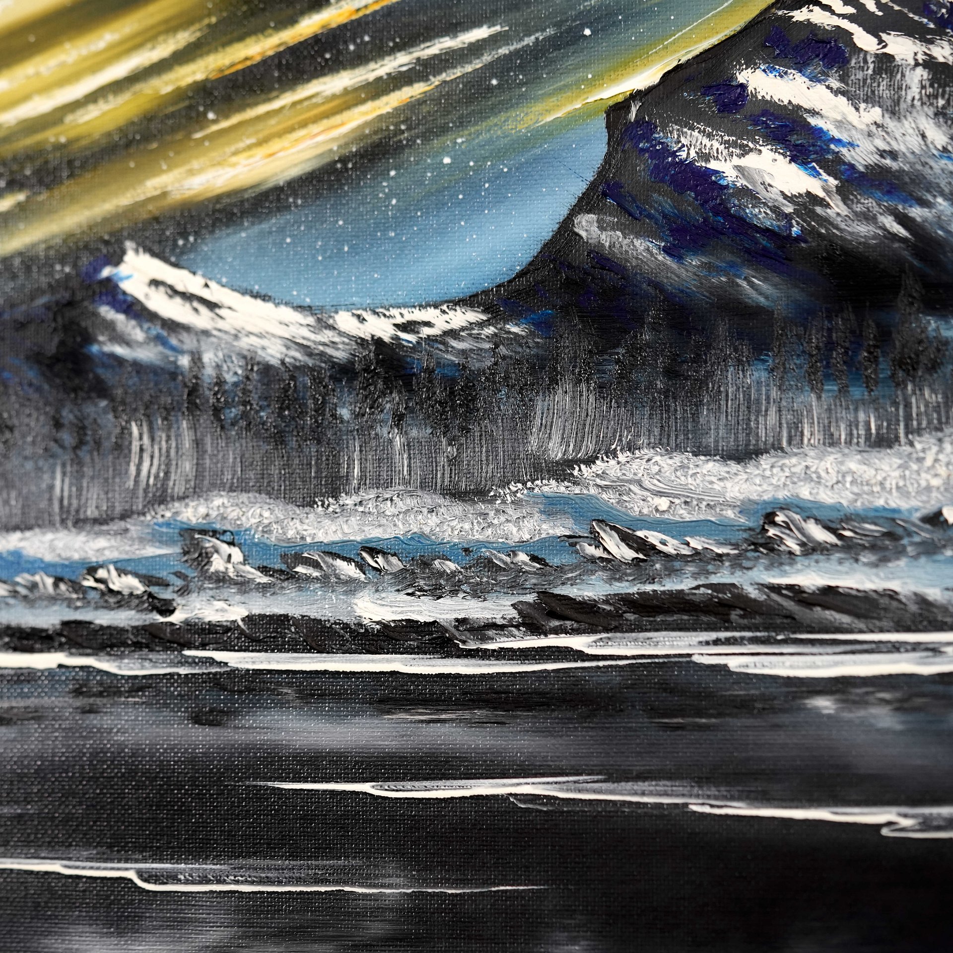 The Falling Stars (Original) 16x20 Canvas product image (2)