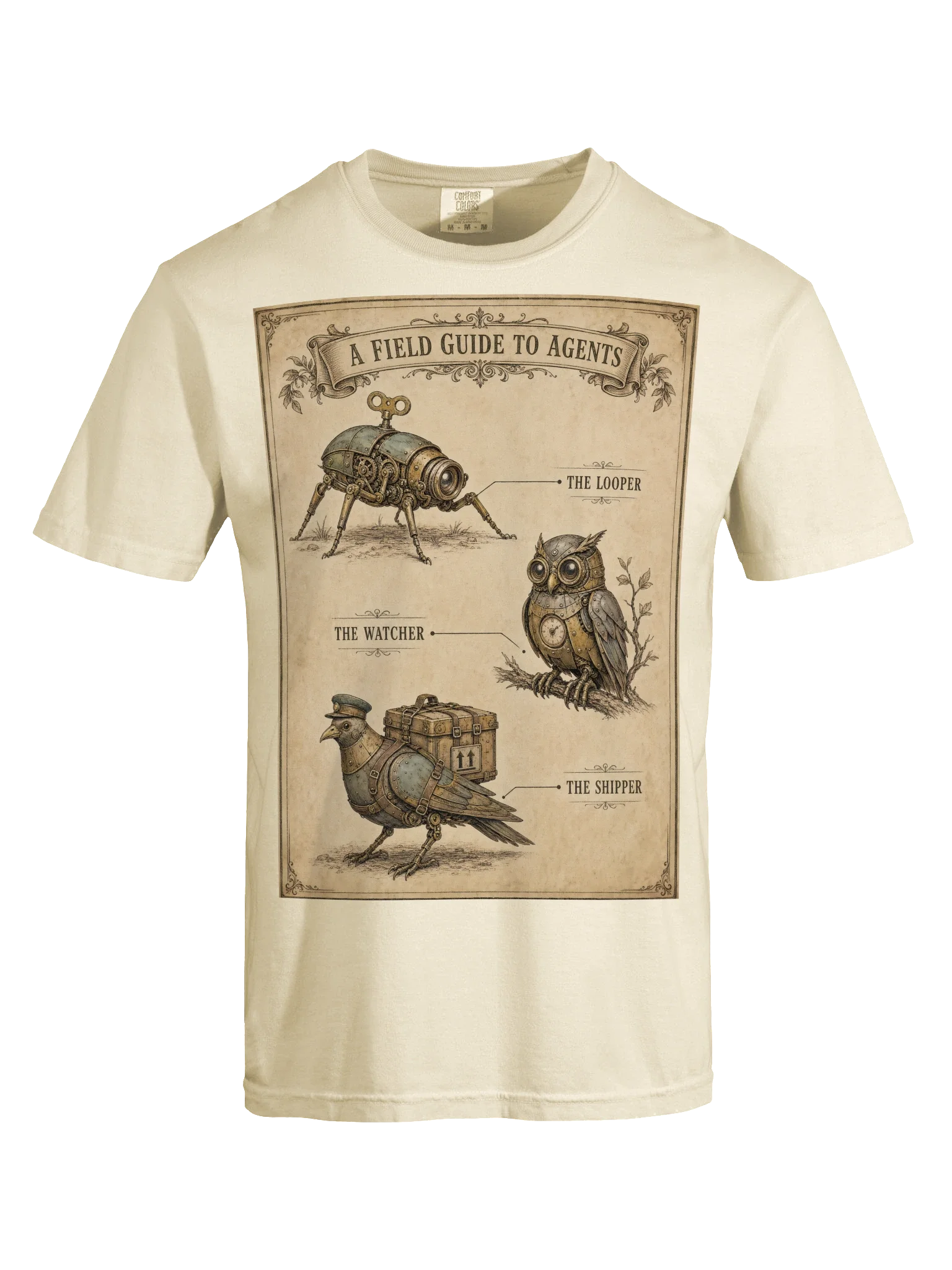 A Field Guide To Agents Tee — view 5