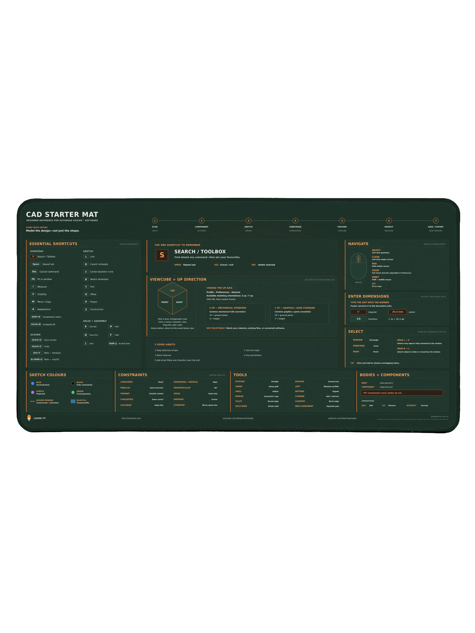 CAD Starter Mat - Workshop Mode product image (1)
