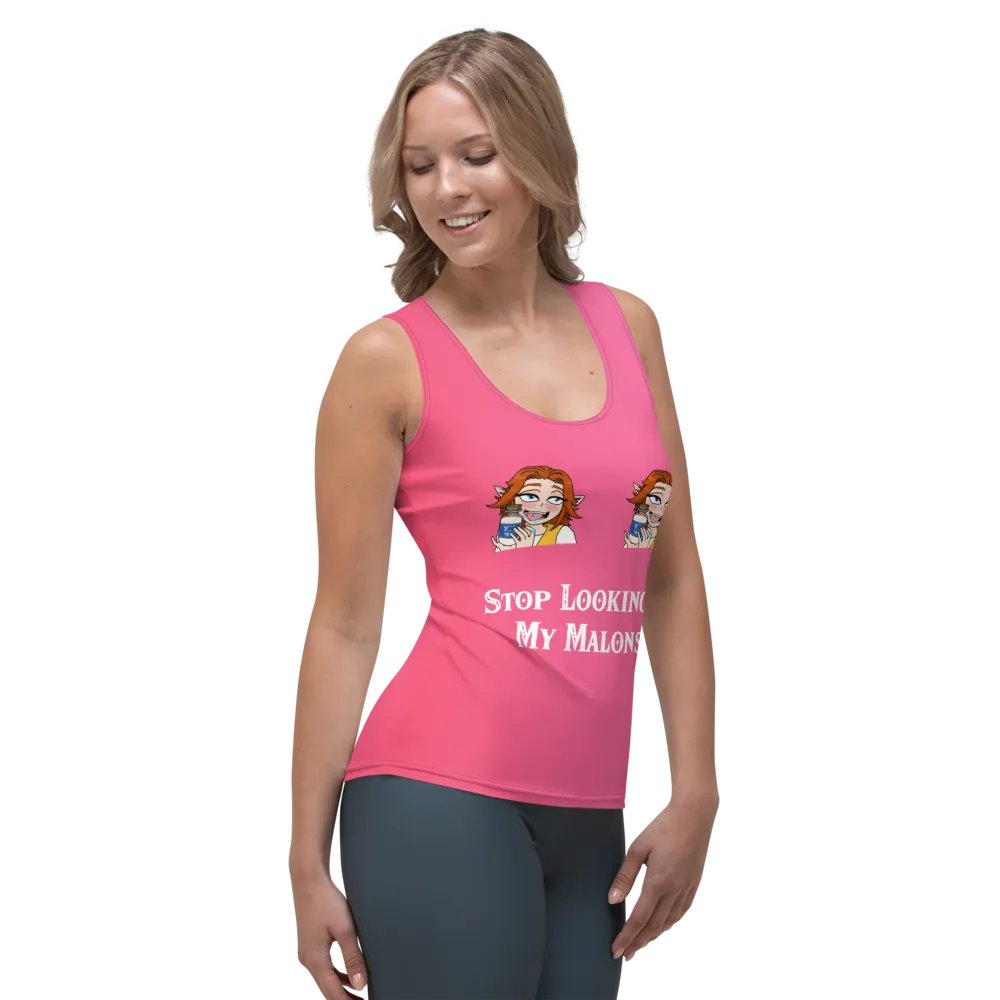 Stop Looking at My Malons Tank Top product image (6)