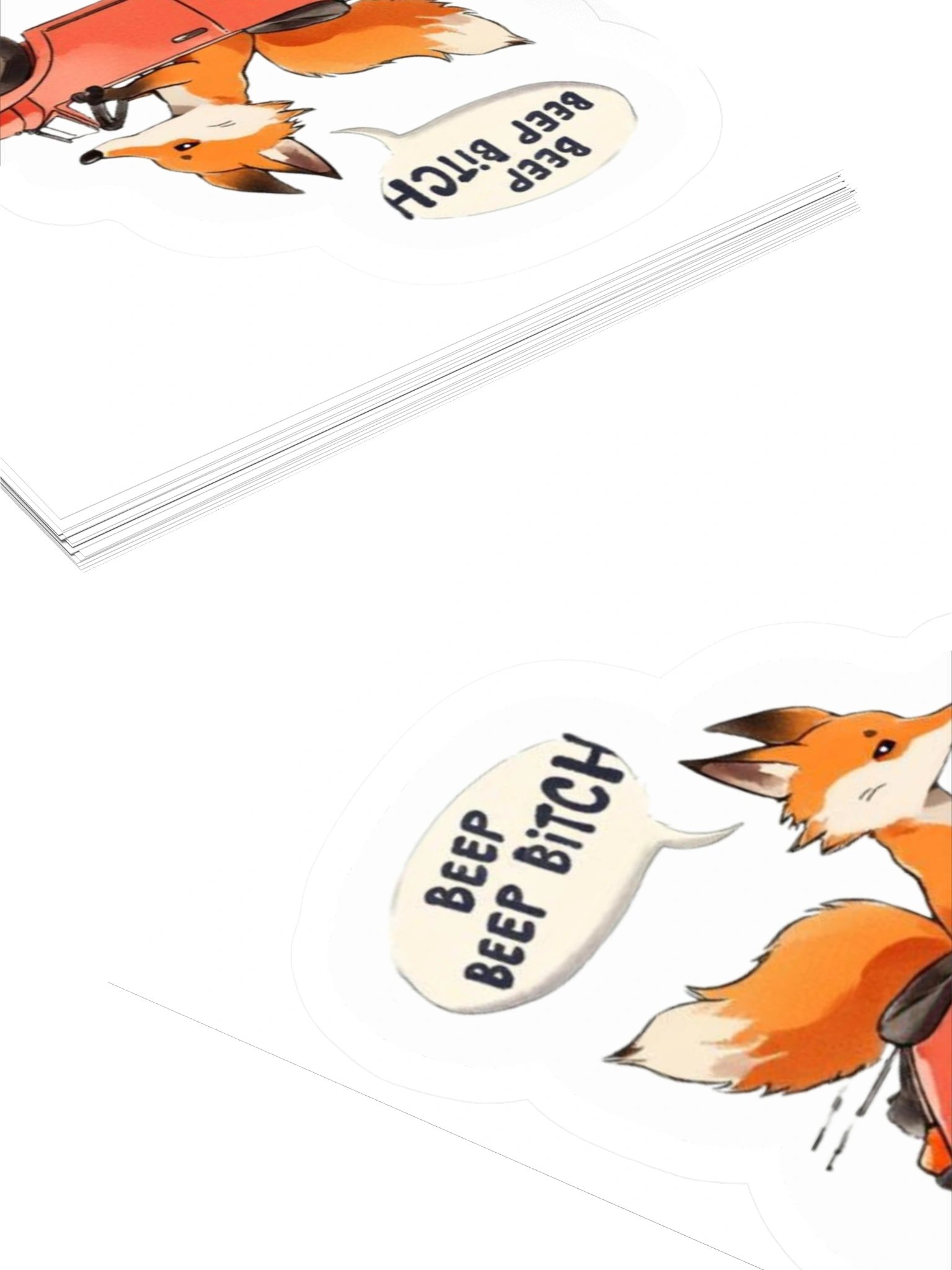 Beep beep sticker product image (4)