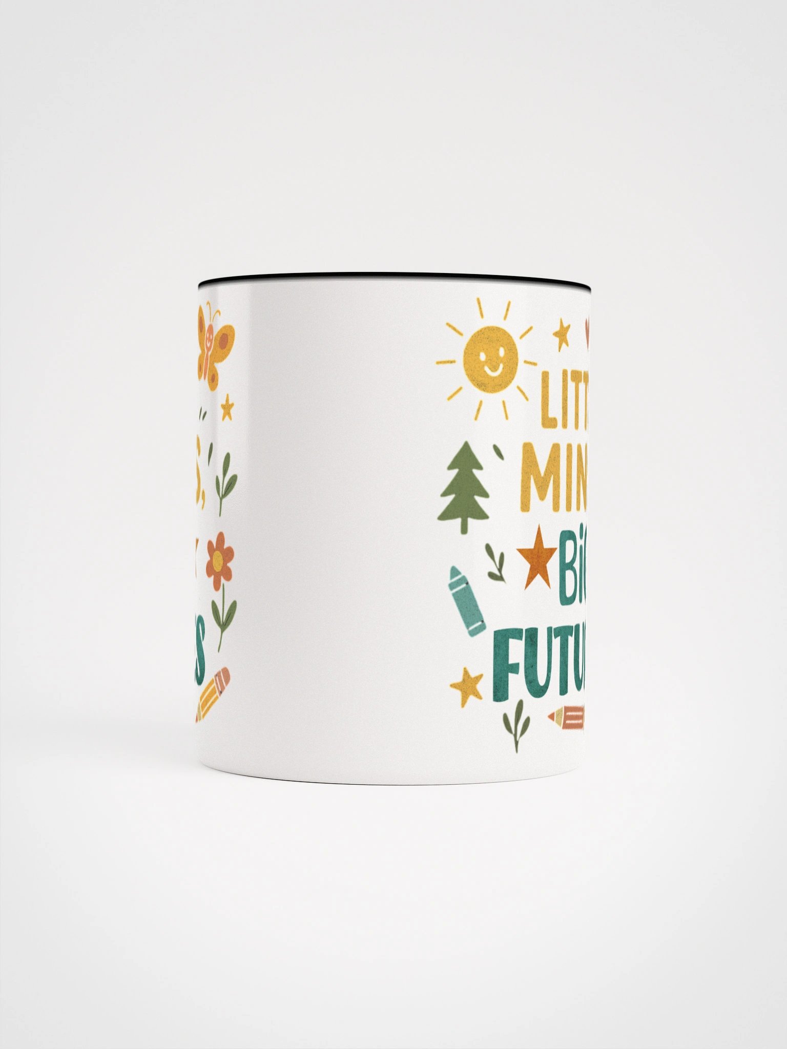 Little Minds Big Futures Mug – Bright Retro Teacher Coffee Cup product image (57)