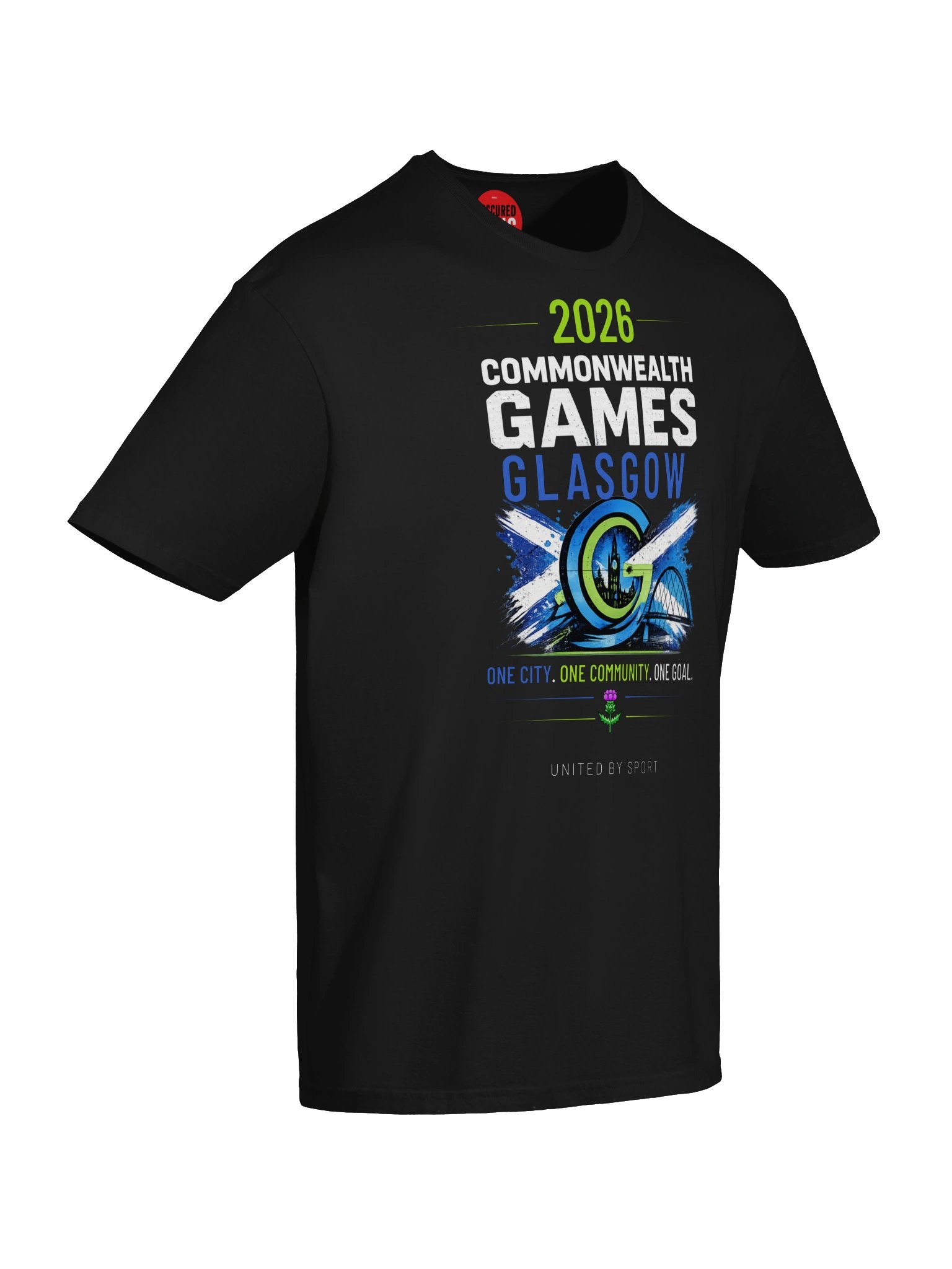 Glasgow 2026 Commonwealth Games Graphic Tee product image (6)