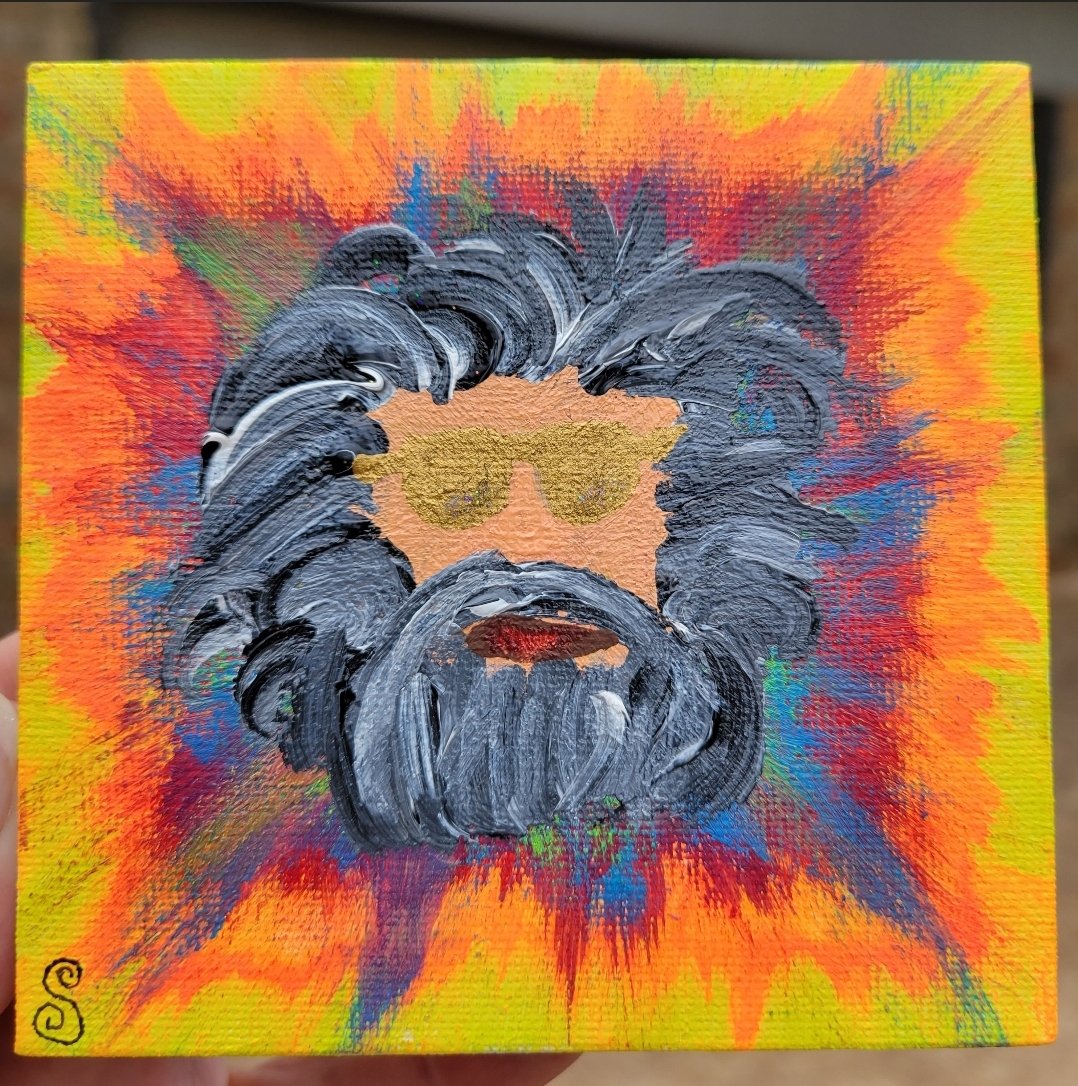 Abstract Jerry Garcia Journal Notebook product image (3)