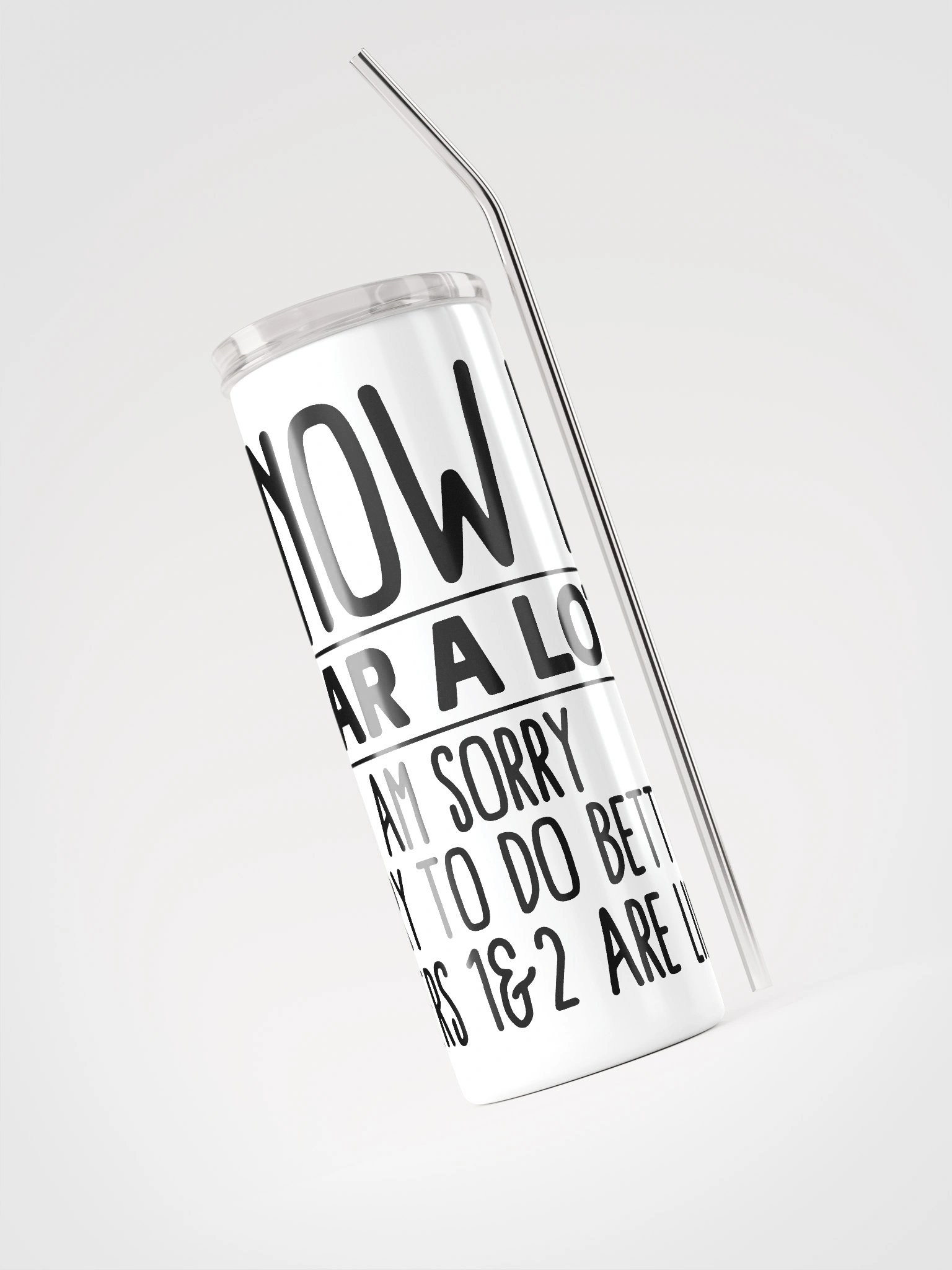 I Know I Swear A Lot Tumbler product image (3)