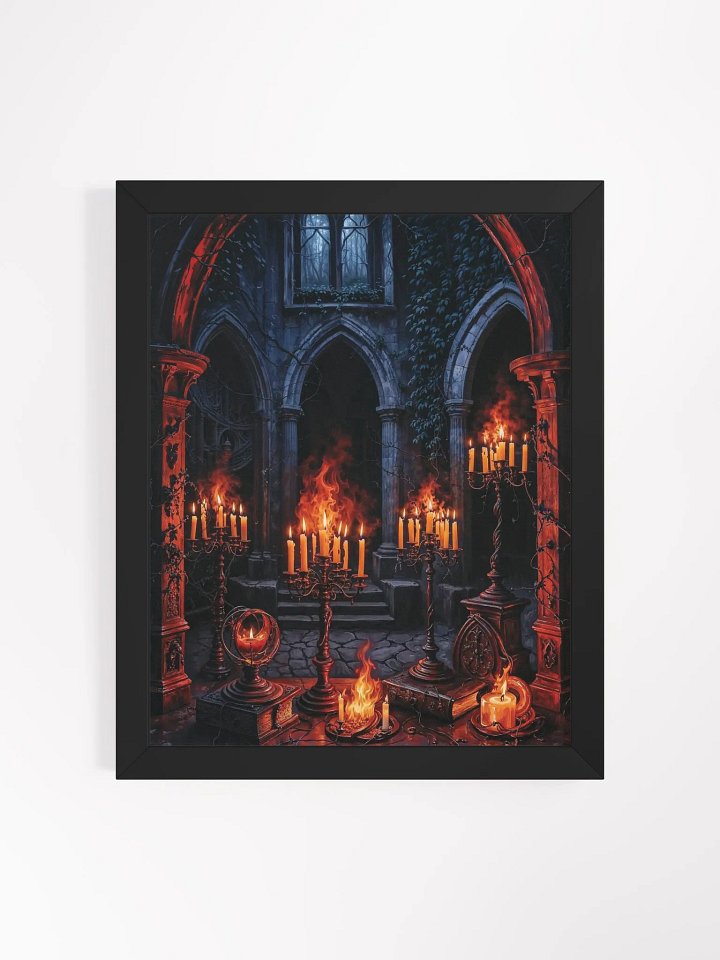 Gothic Illumination Framed Poster product image (1)