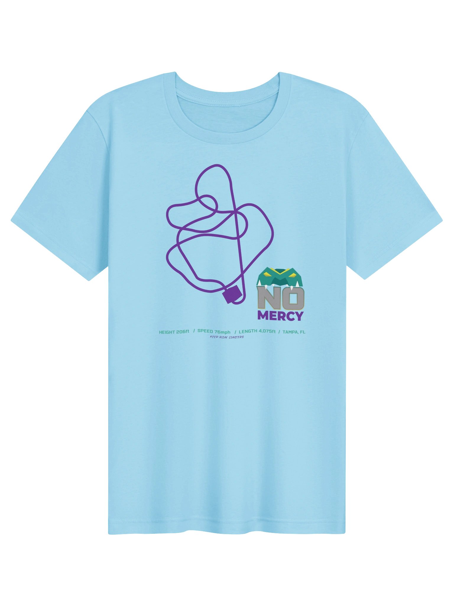 Iron Gwazi Roller Coaster Inspired Merch product image (8)
