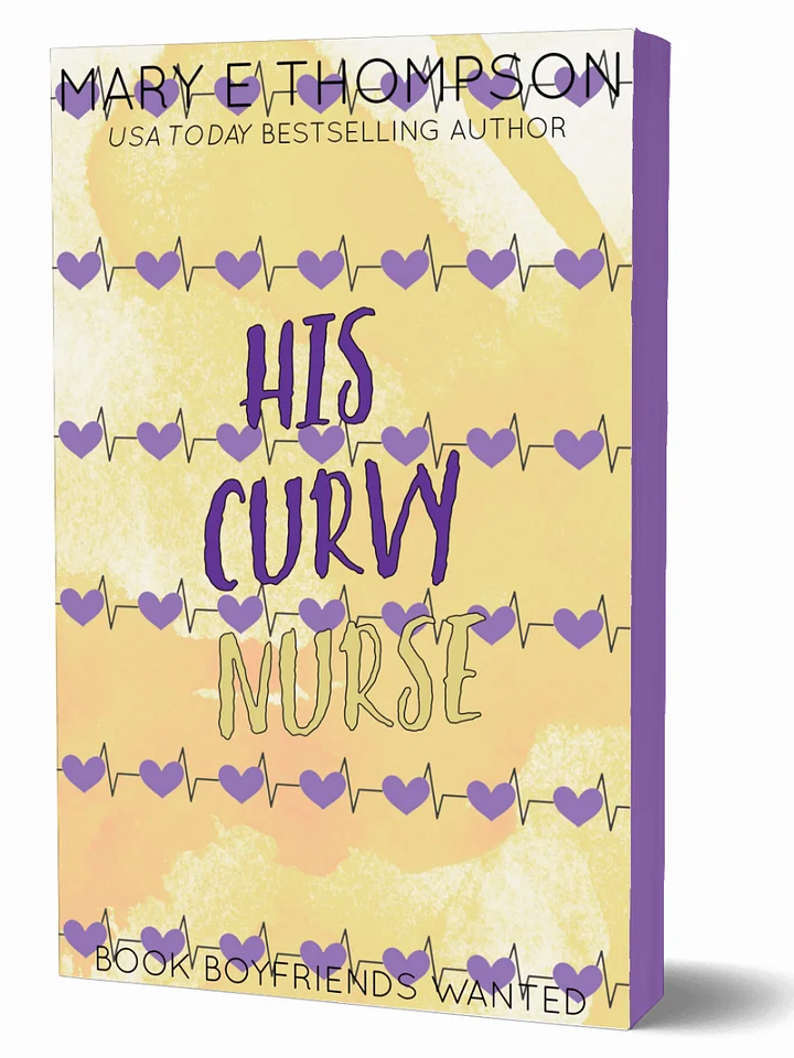 His Curvy Nurse (PAPERBACK) HEART COVER product image (1)