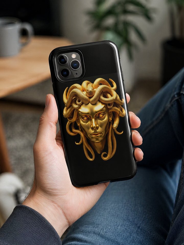 Gaze of the Golden Serpent iPhone Case product image (2)