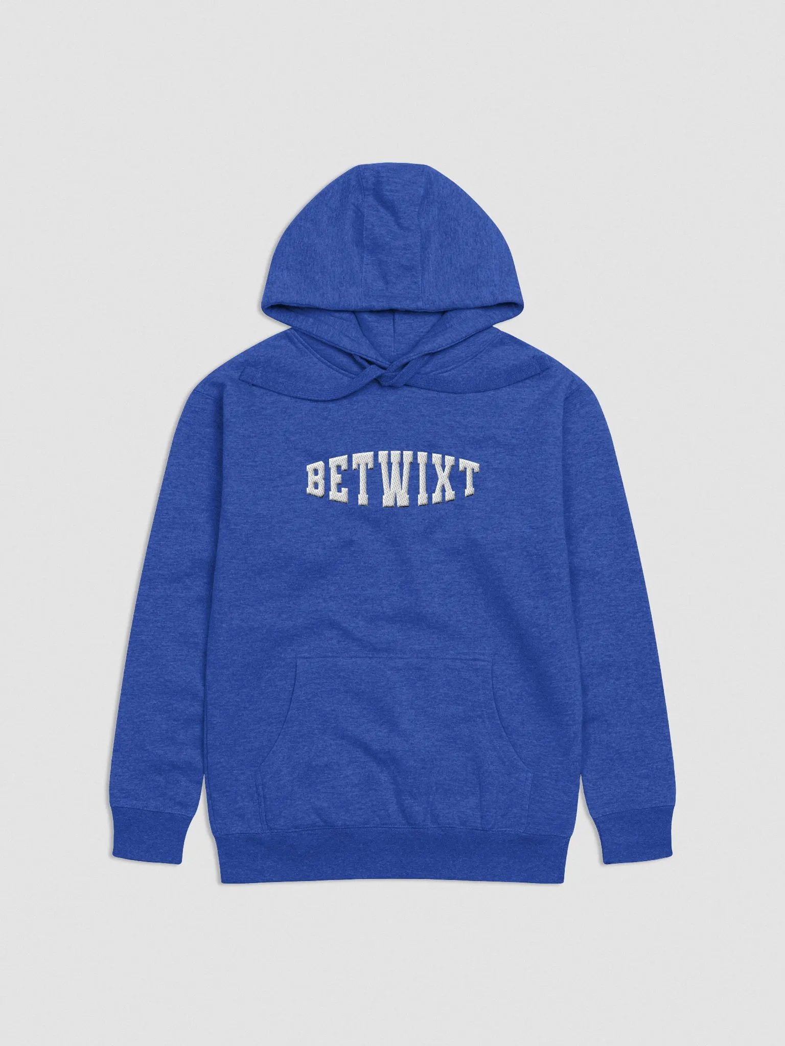Betwixt Varsity Hoodie White Thread product image (3)