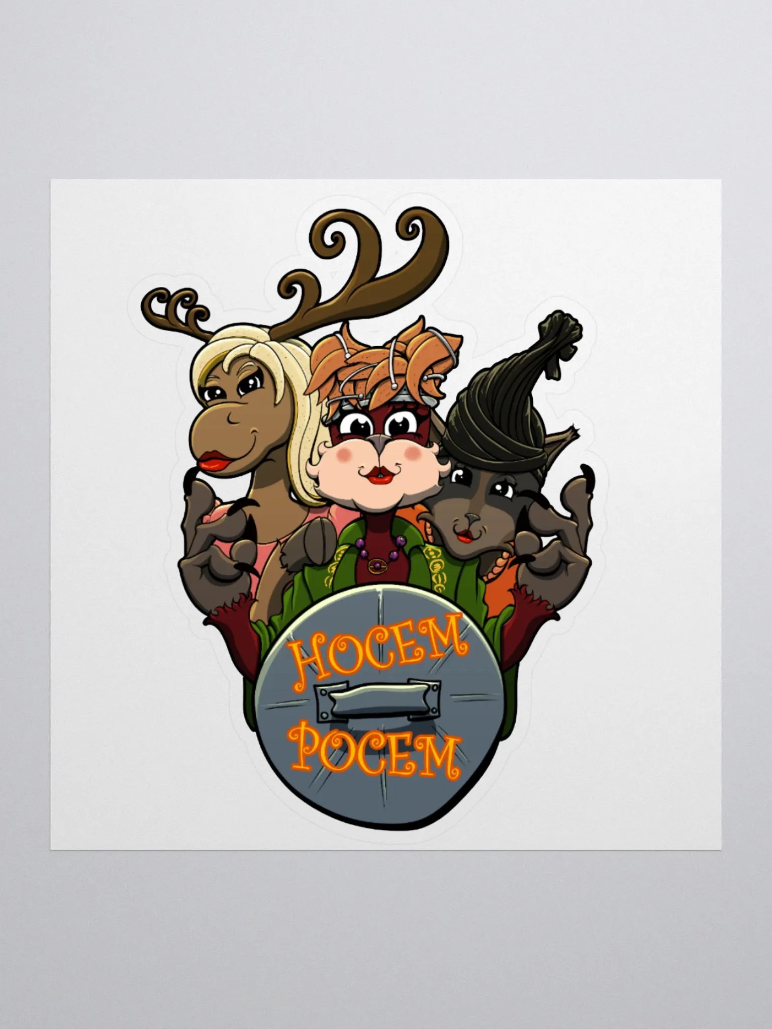 Hocem Pocem Sticker product image (3)