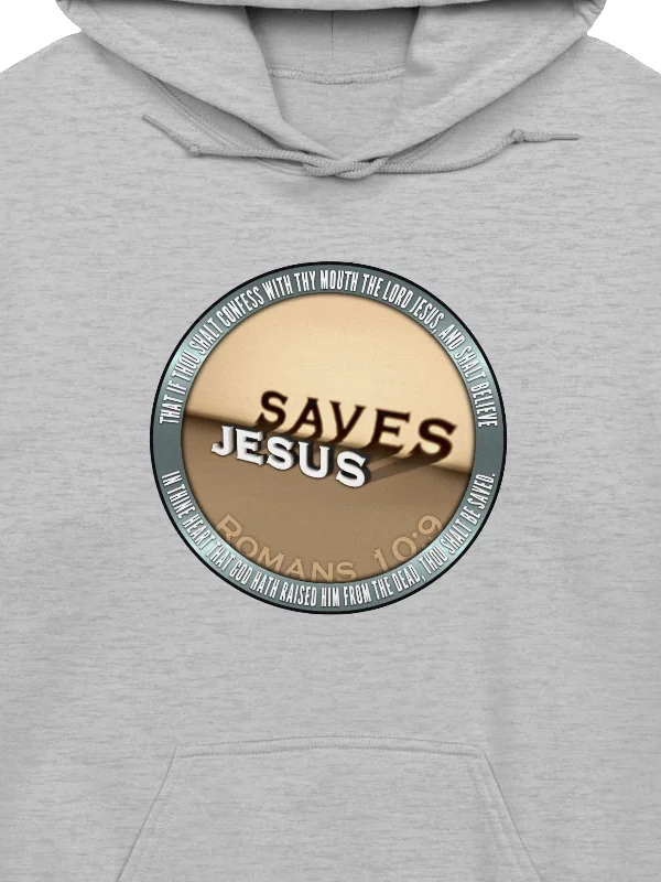 Jesus Saves - Romans 10:9 Hoodie product image (2)