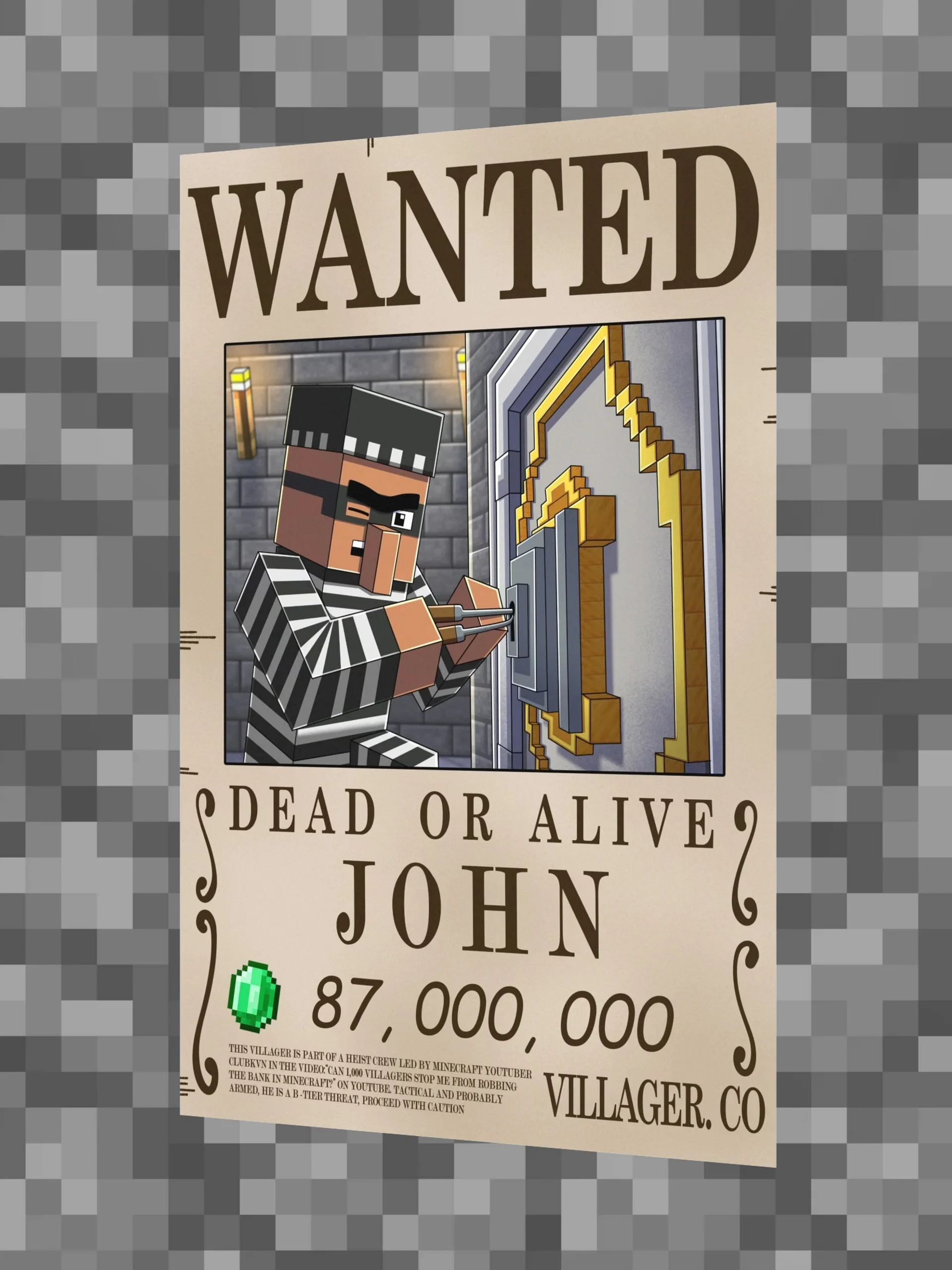 John Wanted Poster product image (3)