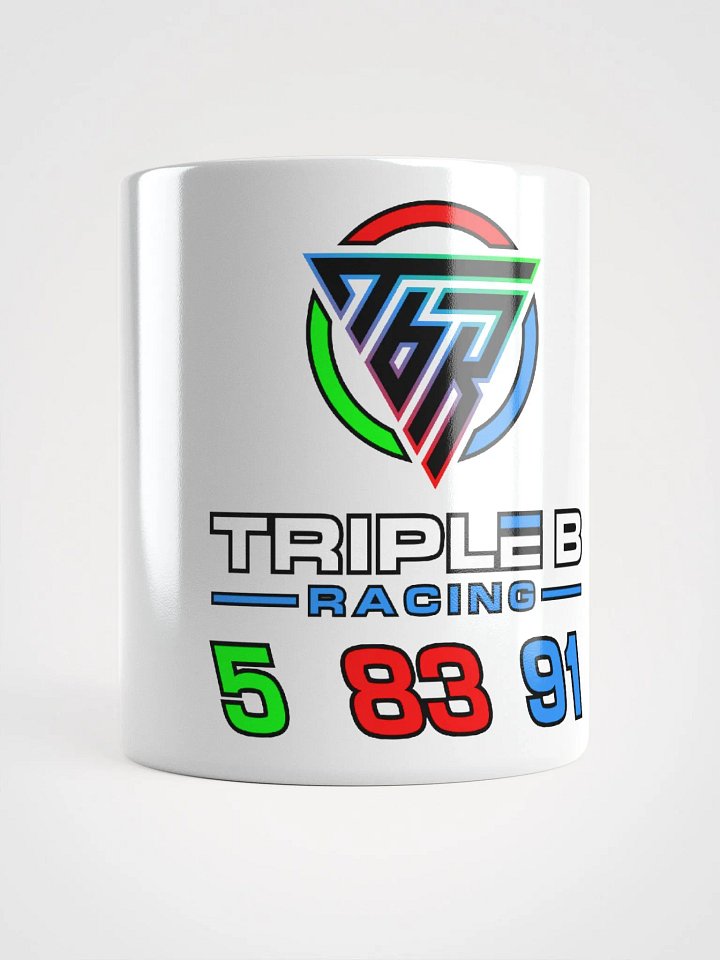 PRIZM Triple B Racing numbers mug (White) product image (1)