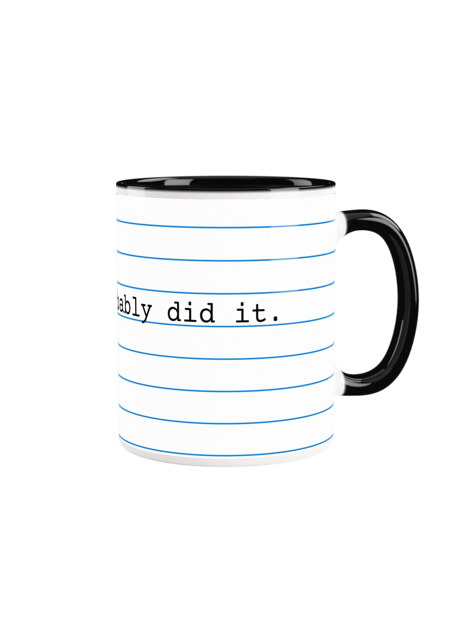 Israel Probably Did It Mug product image (2)